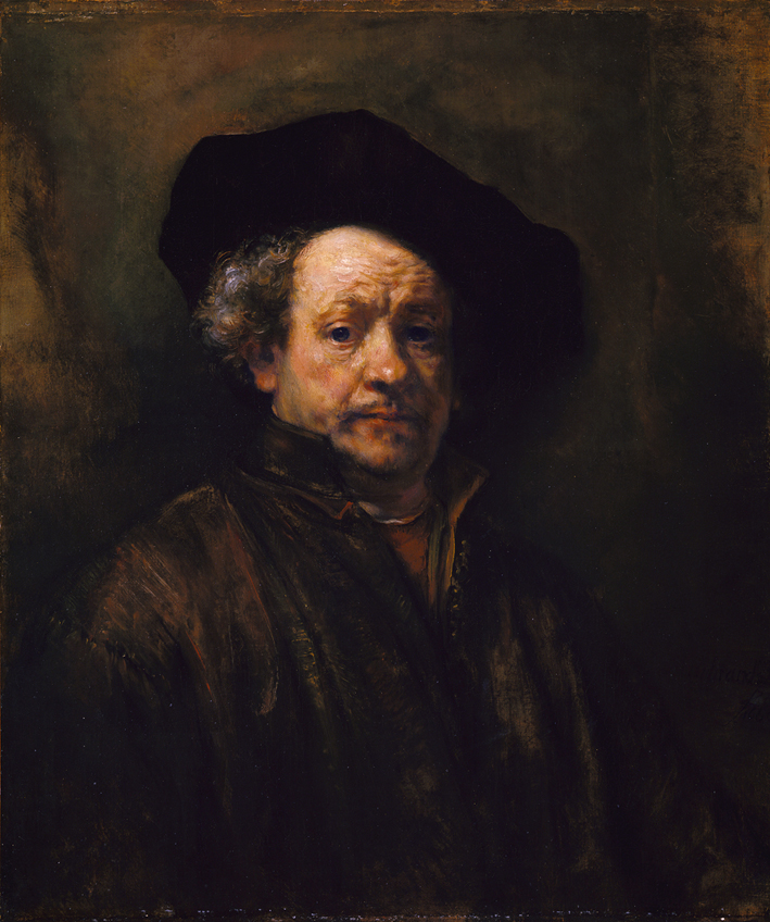  伦勃朗·梵·莱茵 Rembrandt van Rijn——  自画像14